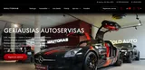 Mautoras.lt svetainė, premium autoservisas Vilniuje